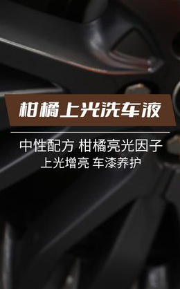 柑橘上光洗车液配方