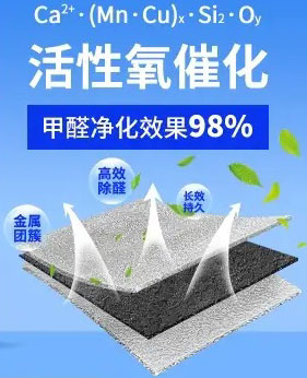 甲醛分解毡配方
